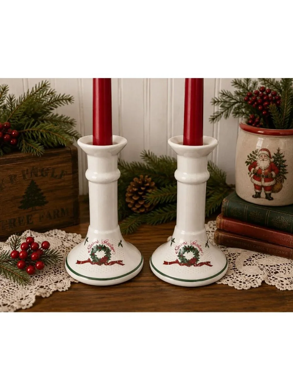 Vintage season greetings